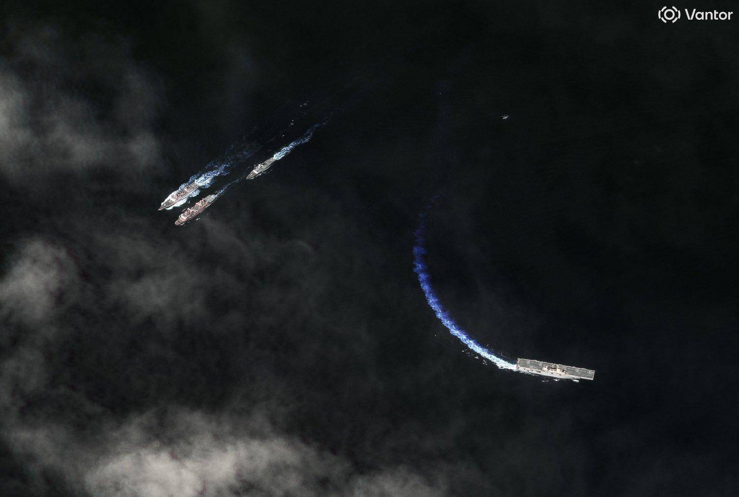 巴西足球世界杯_直-20T都拍到了！美国卫星秀精度巴西足球世界杯，监视中国075舰，7万吨直奔澳洲